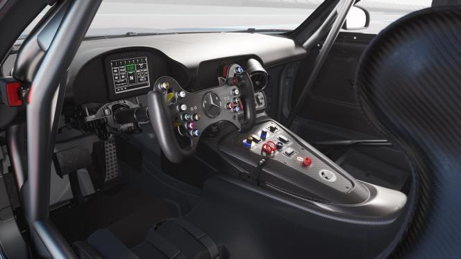 Interieur des Mercedes-AMG GT4