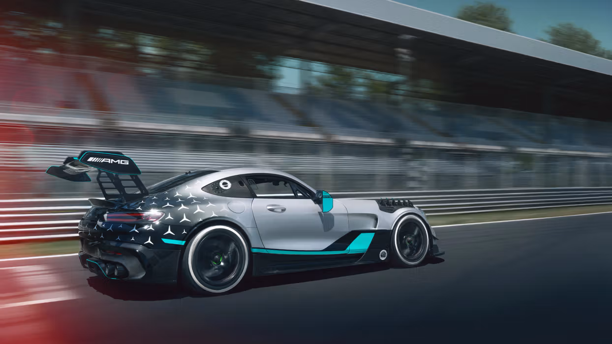 Side view Mercedes-AMG GT2 Edition W16