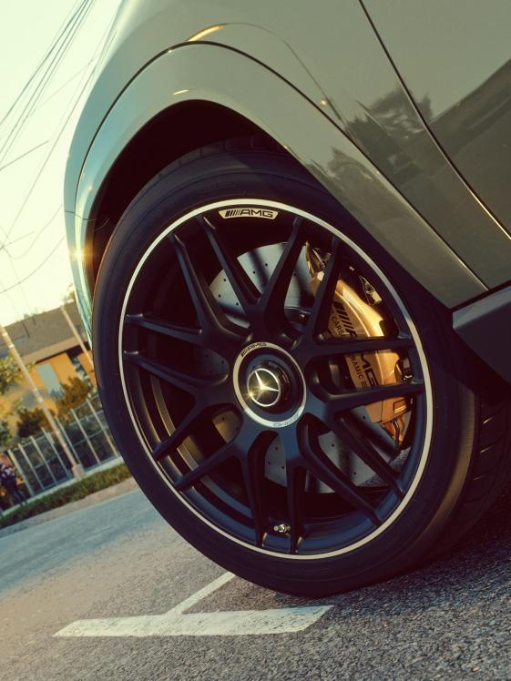 Das Rad des Mercedes-AMG GLE 63 S Coupé