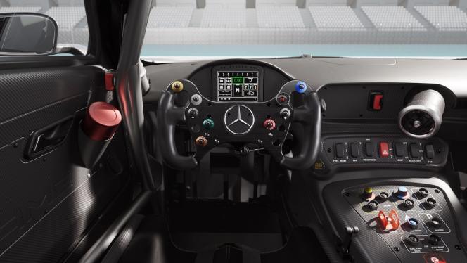 Interior des Mercedes-AMG GT3