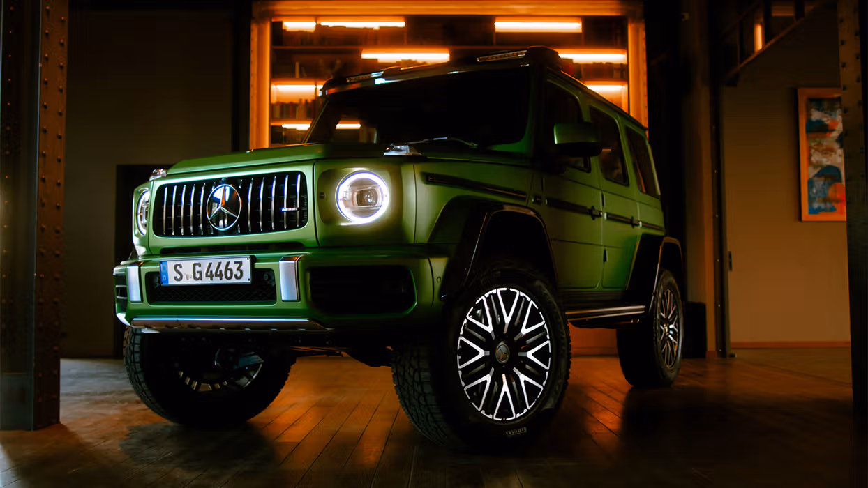 front view Mercedes-AMG G63 4x4²