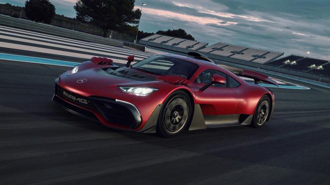 Der Mercedes-AMG ONE auf der Rennstrecke