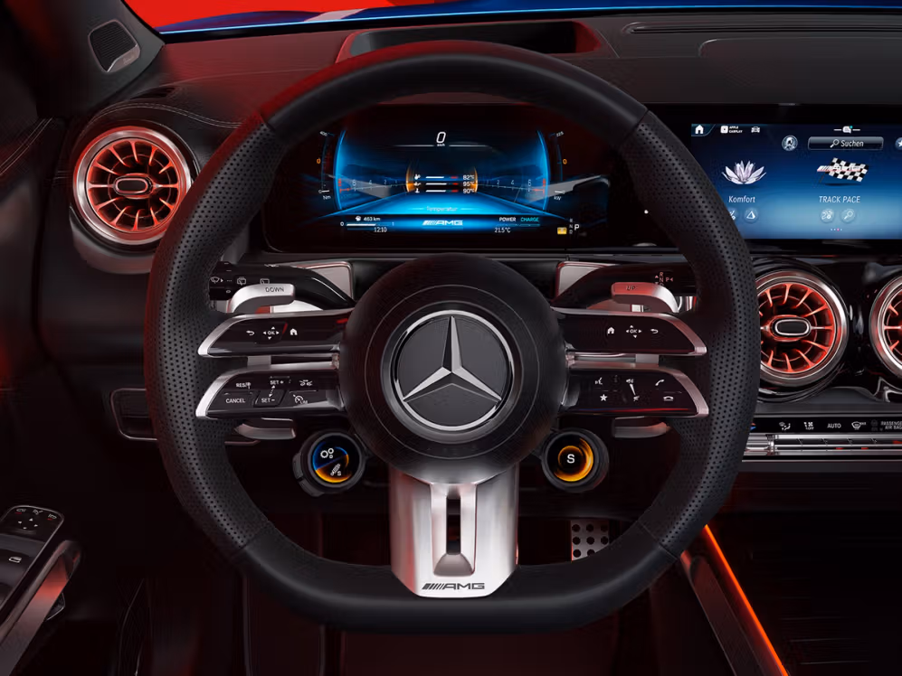 Mercedes AMG GLB 35 SUV.