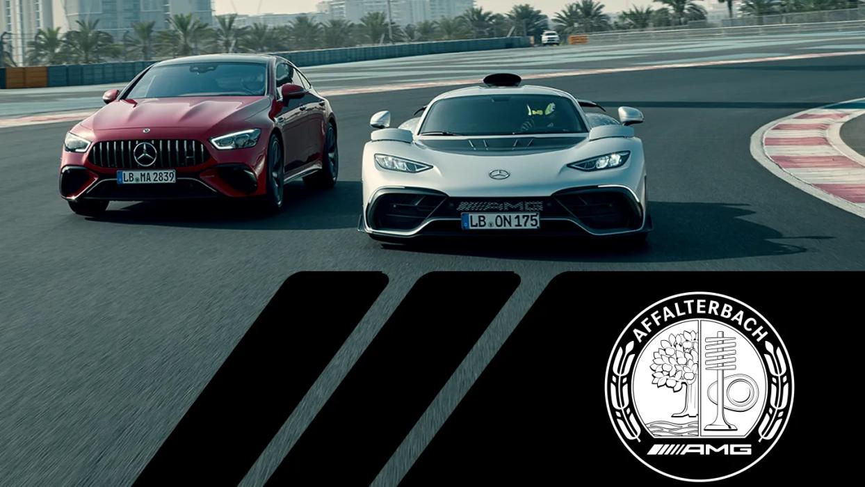 Mercedes-AMG ONE und Mercedes-AMG GT 63 S E PERFORMANCE