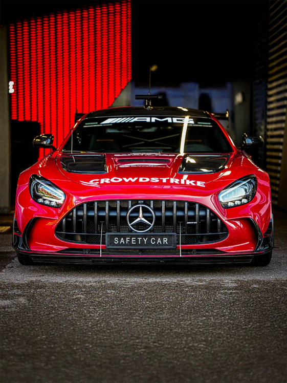 Safety Car in der Box