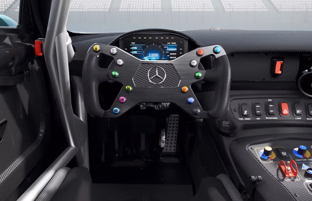 Interieur des Mercedes-AMG GT2