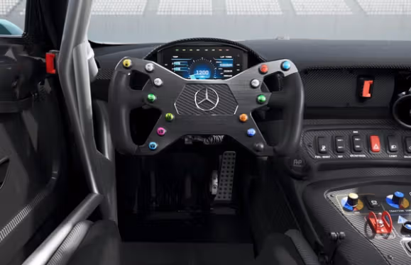 Interieur des Mercedes-AMG GT2