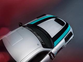 Top view of the Mercedes-AMG GT2 Edition W16
