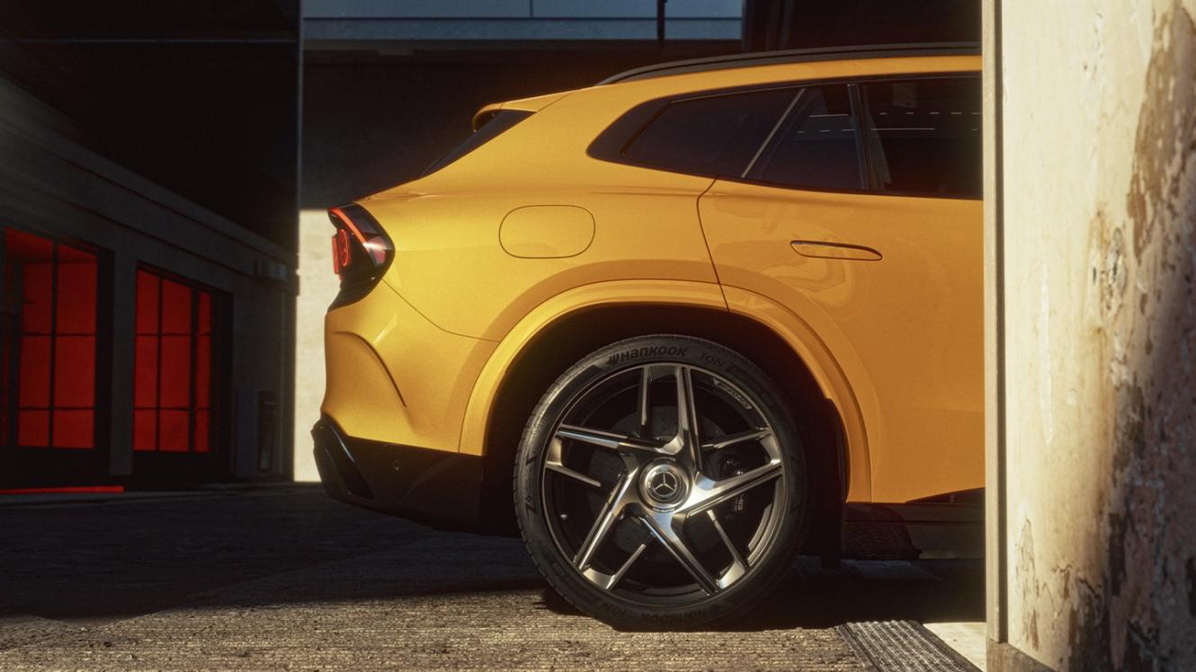 Das Heck des Mercedes-AMG GT 55 SUV