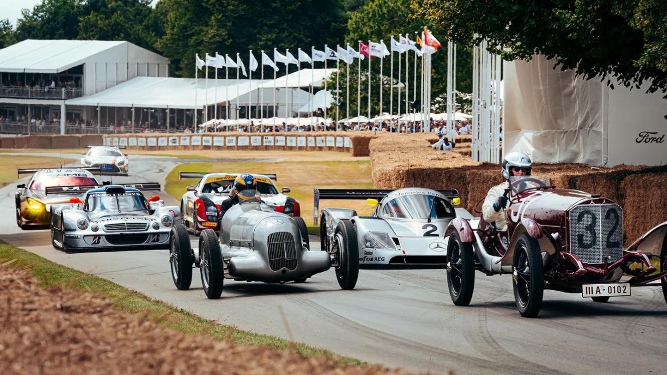 Classic Mercedes Rennfahrzeuge