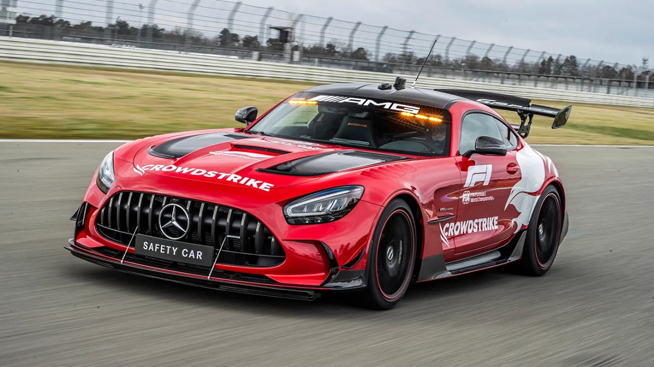 Safety Car auf der Strecke