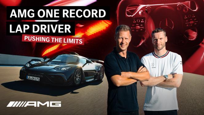 Der AMG ONE auf dem Weg zur Rekordfahrt.