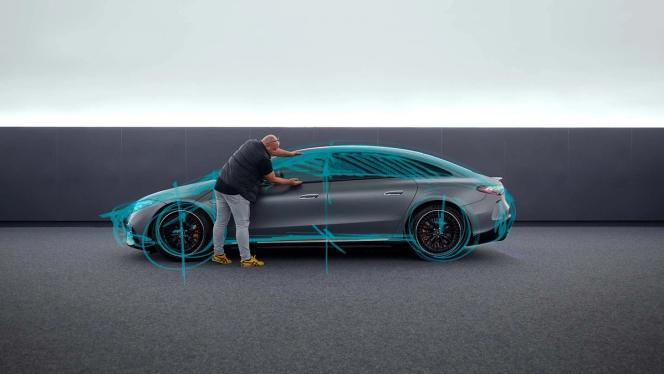 Mercedes-AMG EQS 53 4MATIC+ Seitenansicht