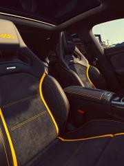 Sitze und Polster der Mercedes-AMG CLA 45s Sonderedition