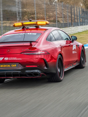 Medical Car auf der Strecke