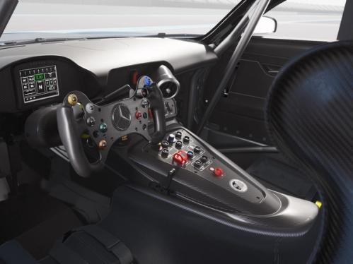 Interieur des Mercedes-AMG GT3