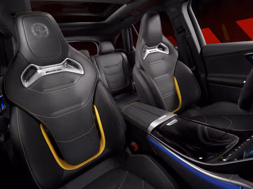 Interior of the new Mercedes-AMG GLC 63 S E PERFORMANCE.