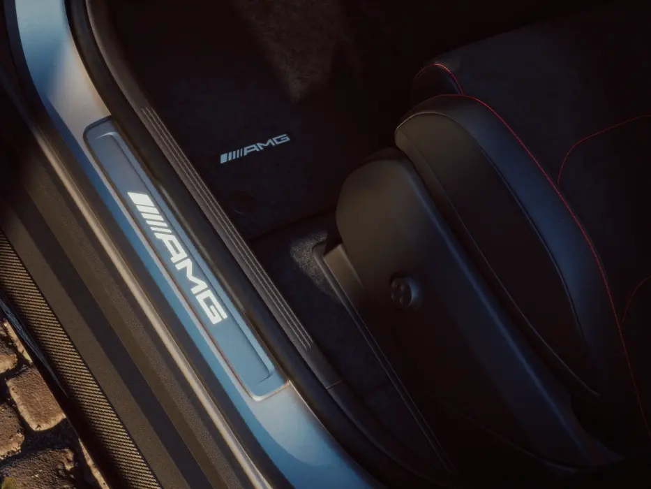 Entrance trim of the new Mercedes-AMG GLC53 4MATIC+