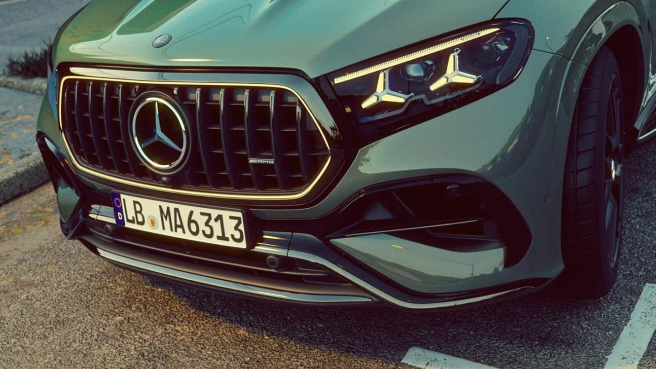 Der Kühlergrill des Mercedes-AMG GLE 63 S Coupé