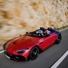 Luftaufnahme vom Mercedes-AMG PureSpeed.