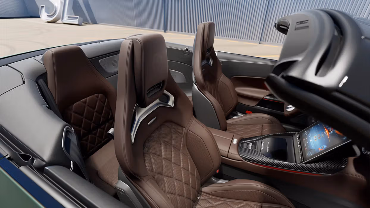 Interieur des Mercedes-AMG SL