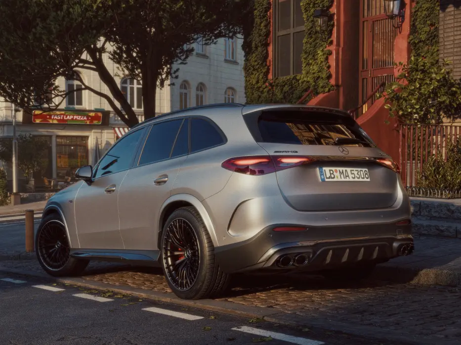 Rear seat of the Mercedes-AMG GLC 53 4MATIC+ Coupé