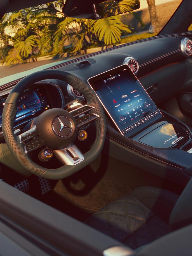 Mercedes-AMG SL Roadster von Innen