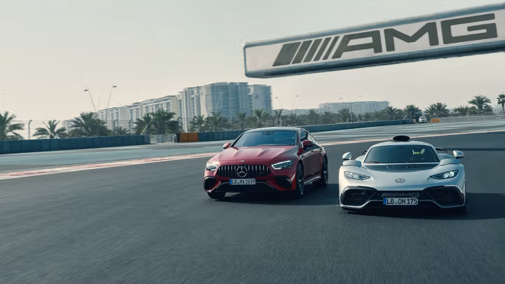 Mercedes-AMG ONE and Mercedes-AMG GT 63 S E PERFORMANCE