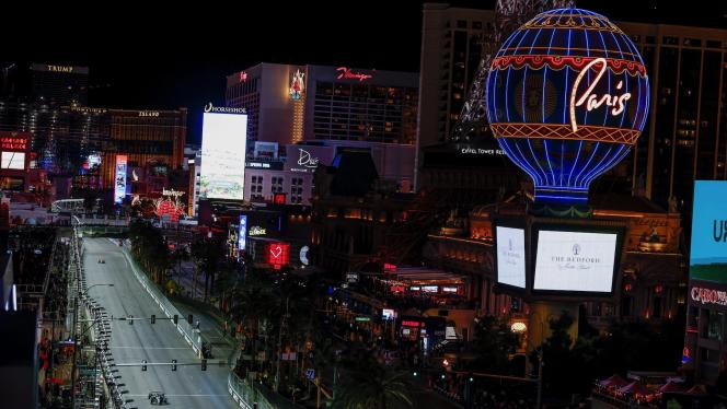Formula 1 race on the Las Vegas Strip