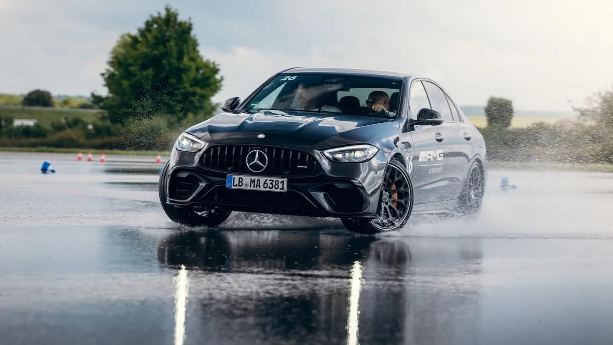 Driften mit Gefühl für Balance