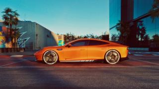 Side view of the CONCEPT AMG GT XX