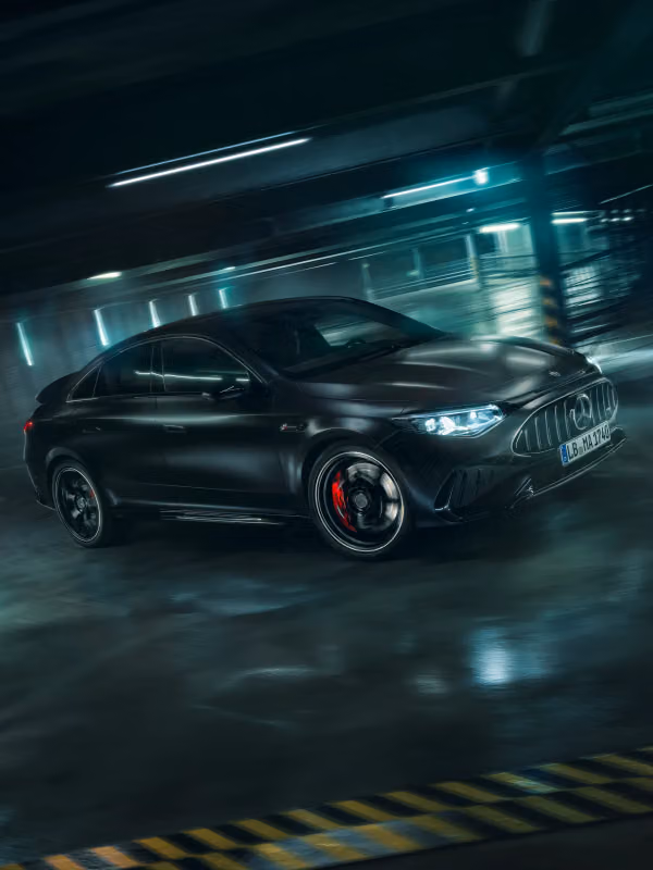 Die Mercedes-AMG CLA 45 4MATIC+ Limousine elektrisch