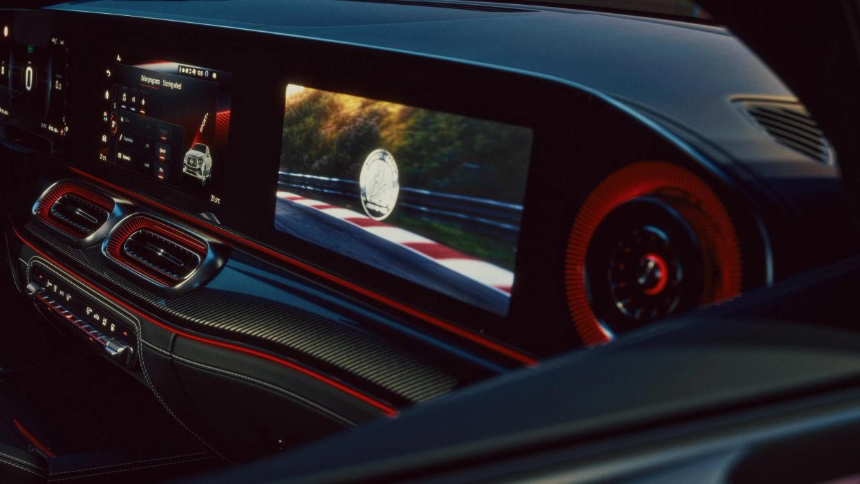 Das Cockpit des Mercedes-AMG GLE 63 S Coupé