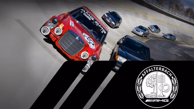 Bild der Kopfzeile der AMG Classic Group