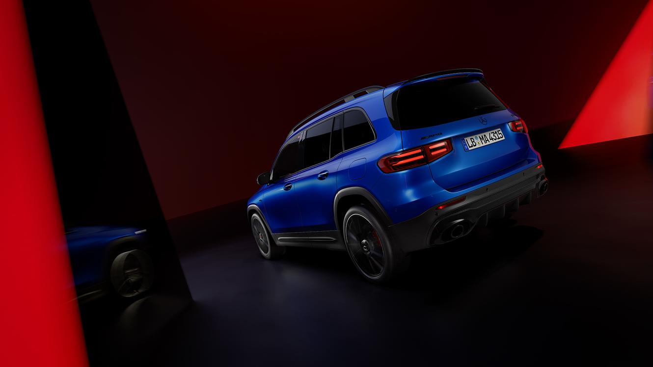 Der neue Mercedes-AMG GLB 35 4MATIC SUV.
