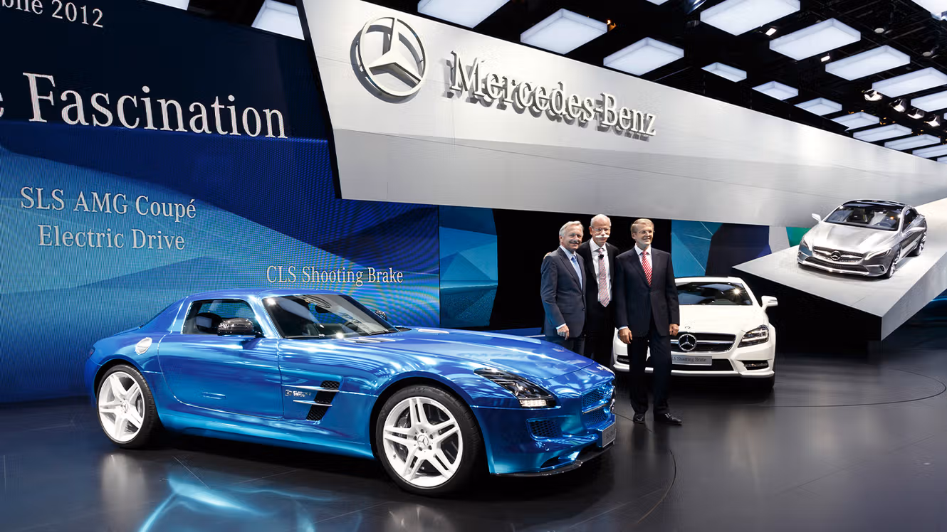 Mercedes-Benz SLS E Drive wird präsentiert