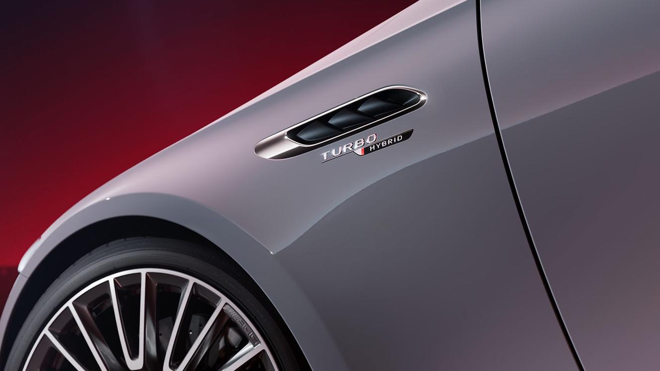 Mercedes-AMG E 53 T-Modell seitlicher Lufteinlass.