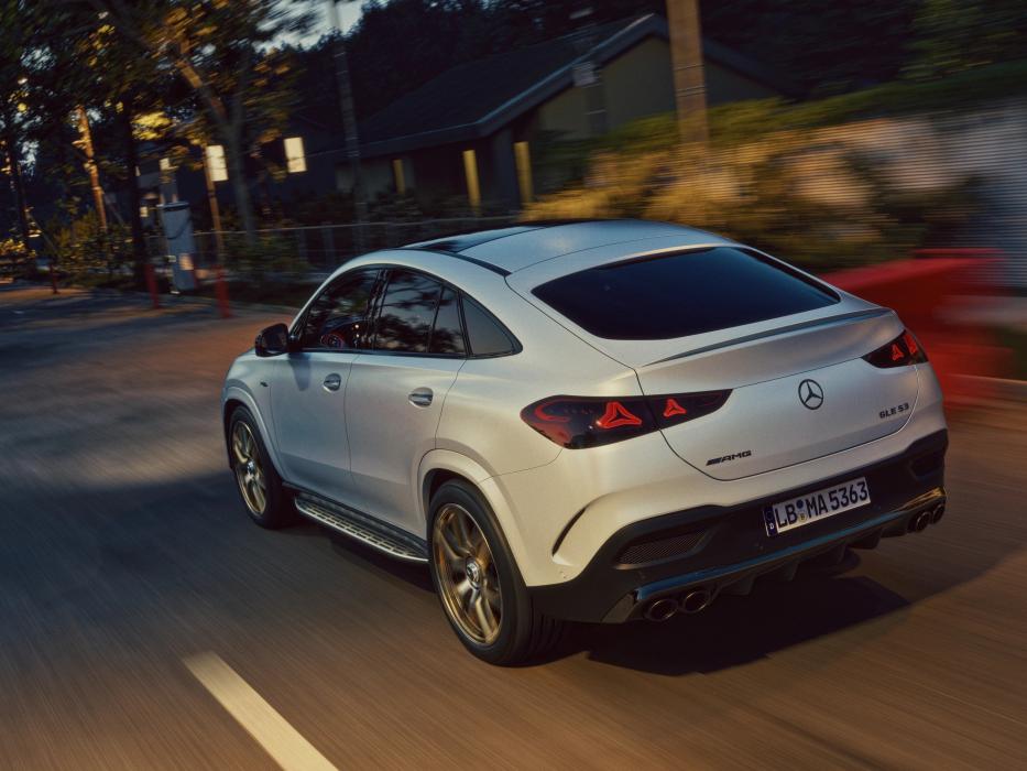 Das neue Coupé von hinten