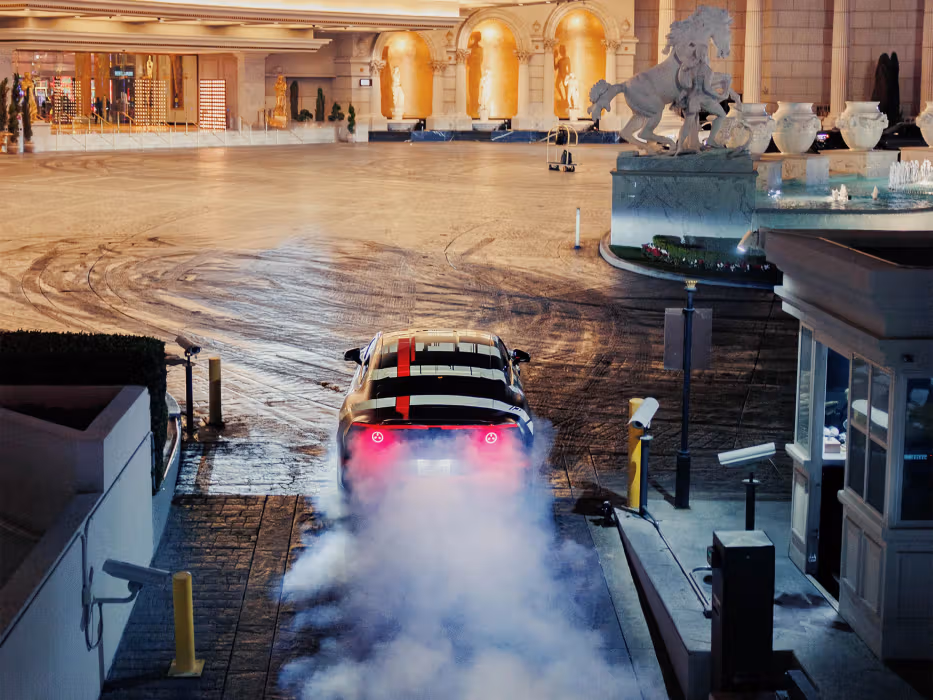 Mercedes-AMG GT 4-Türer Coupé Prototyp in Las Vegas