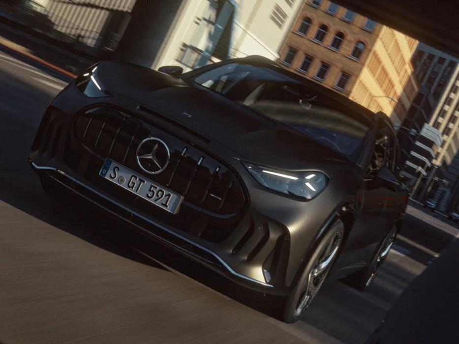 Die Front des Mercedes-AMG GT SUV