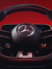 Lenkrad Mercedes-AMG E 53 Limousine.
