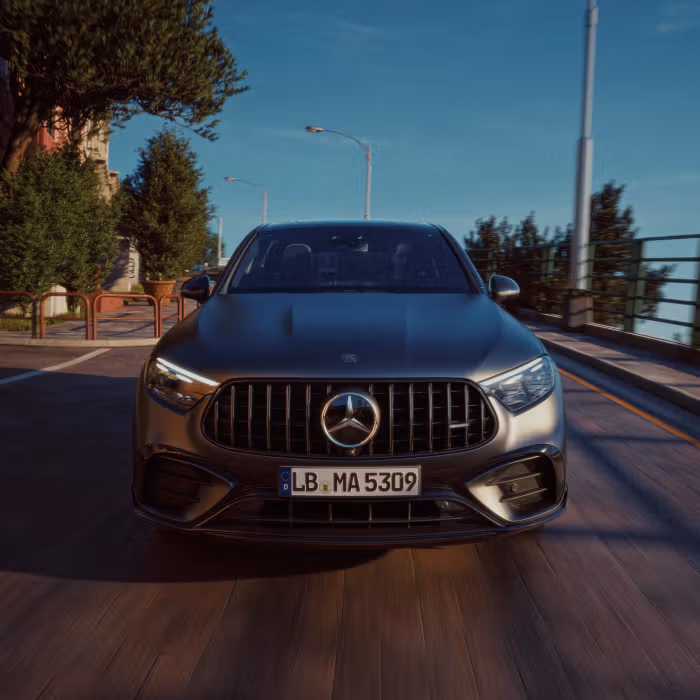 Frontansicht Mercedes-AMG GLC 53 4MATIC+ Coupé