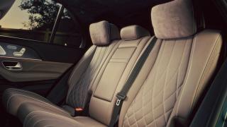 View of the rear seat