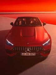 Frontansicht Mercedes-AMG CLE 53 Cabriolet.