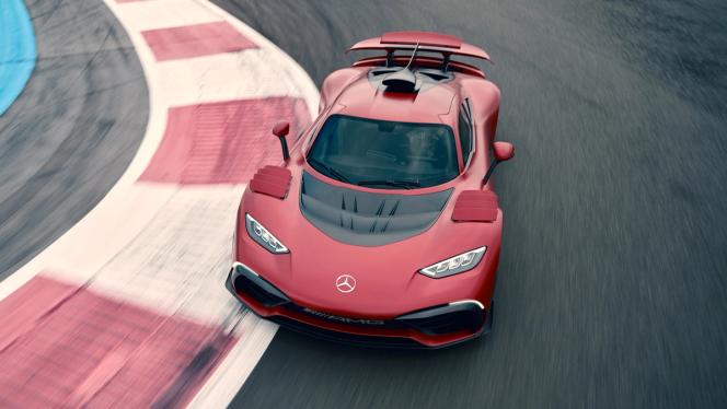 Der Mercedes-AMG ONE auf der Rennstrecke
