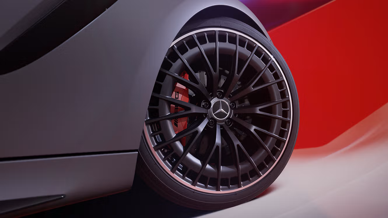 Mercedes-AMG CLE 53 Coupé rim und wheel.
