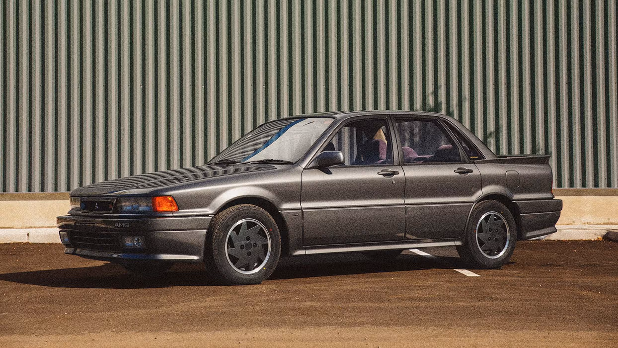 Ein Mitsubishi Galant von 1989