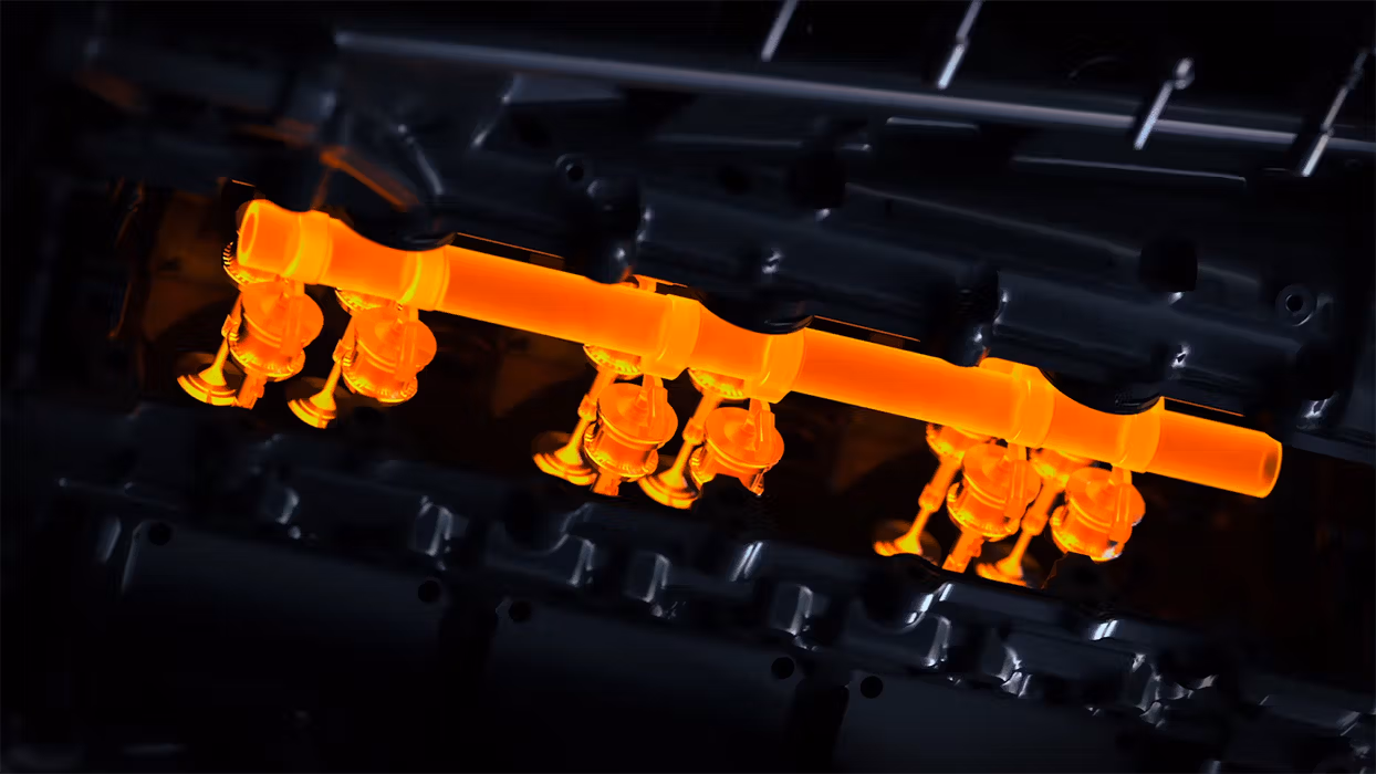 Mercedes-AMG ONE pneumatic valve train
