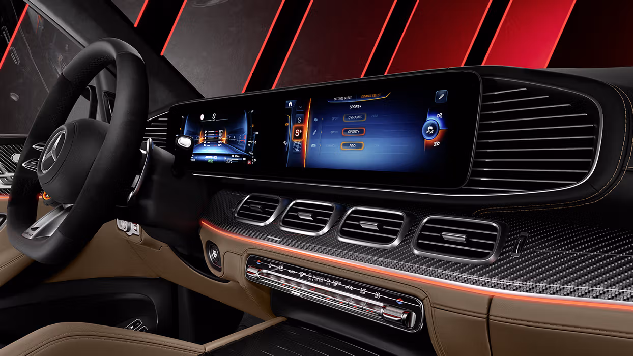 MBUX System des Mercedes-AMG 63 S SUV