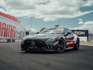 Safety Car auf der Strecke